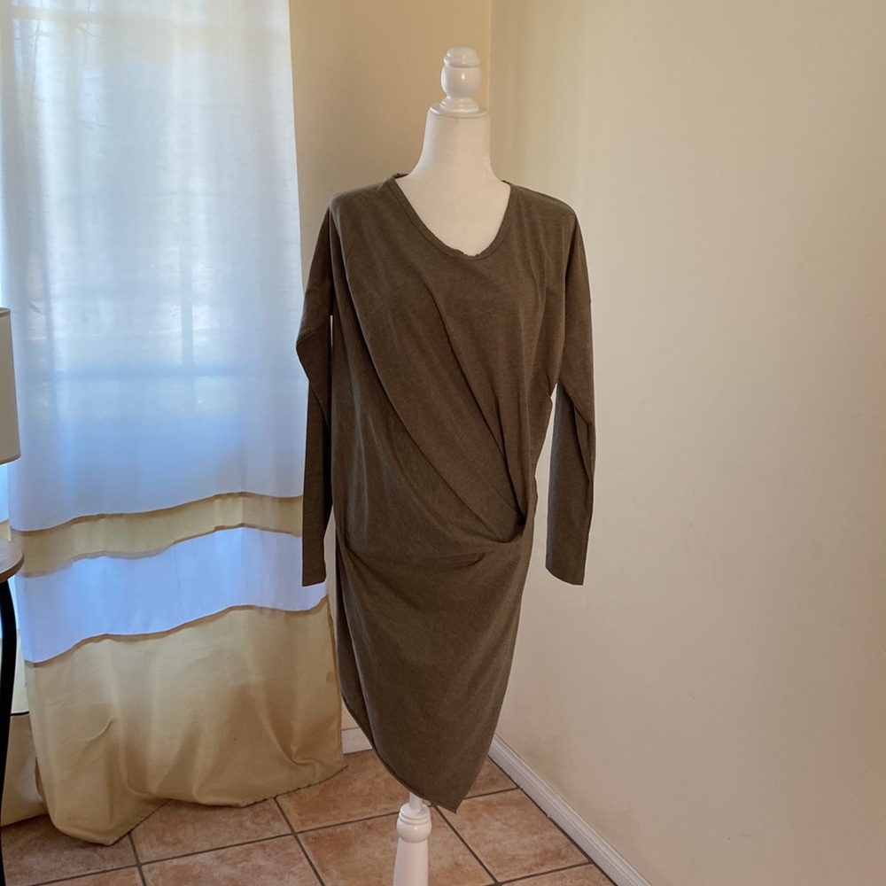 Asymmetric Jersey Knit Dress
